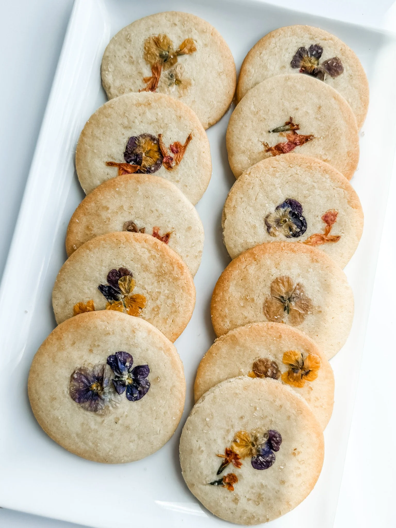 butter short bread cookies for Mother's Day