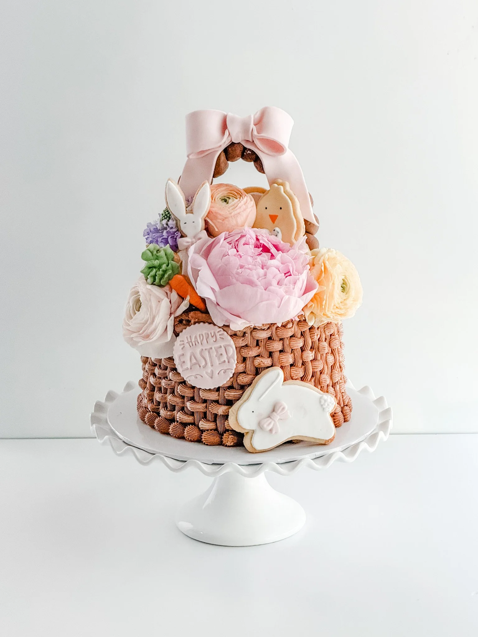 easter basket cake