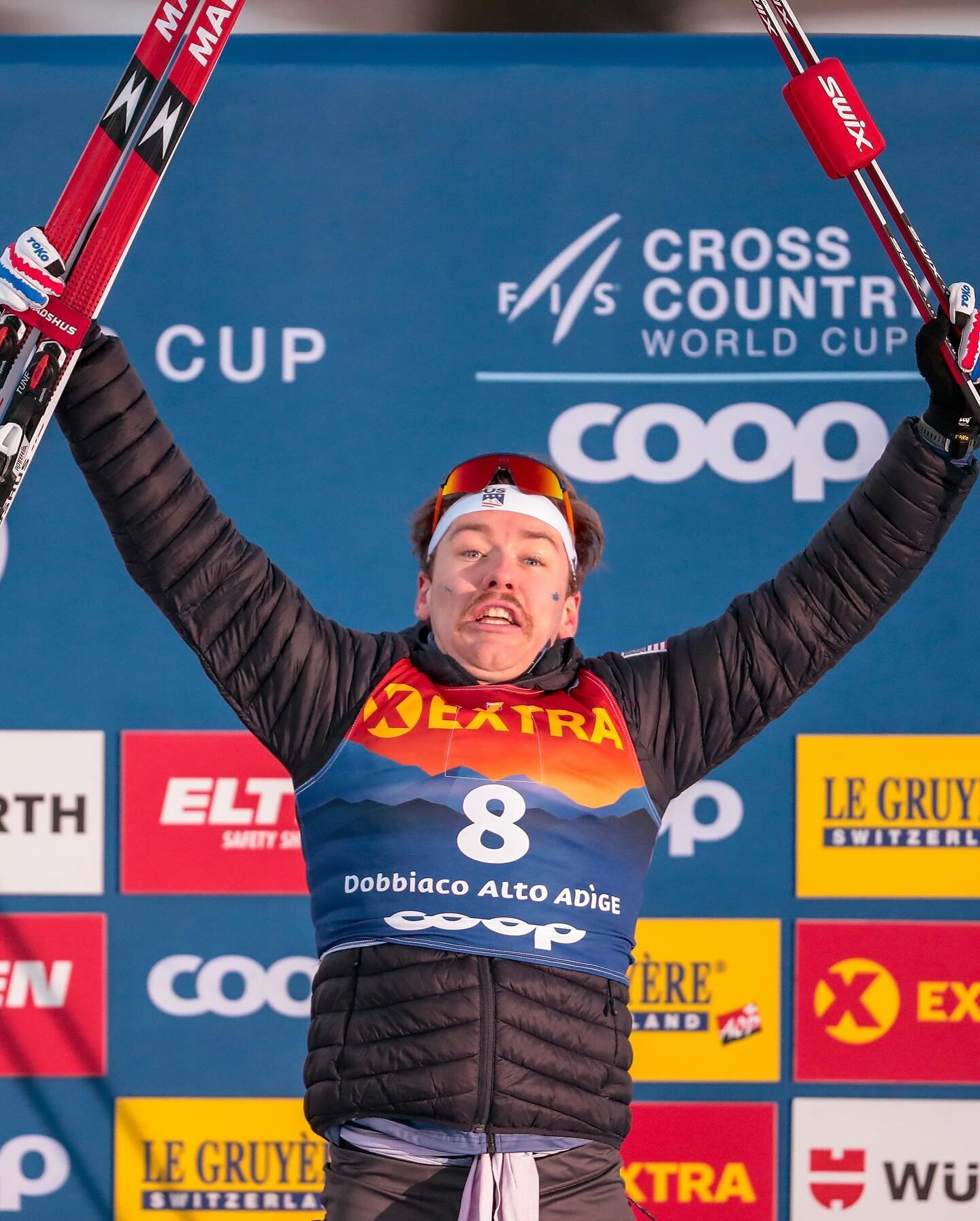 So proud to land on my first World Cup podium today. It is a real privilege to do what I do and I want to thank everyone who has supported the @usskiteam @uvmskiing @smst2team and every other amazing organization that has made this possible.

In ligh