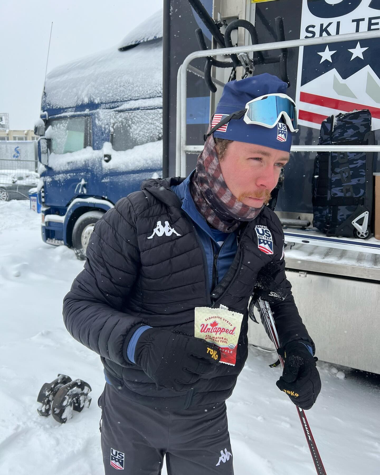 Happy waffle day people! Wish I was celebrating in the @usskiteam wax truck, but beautiful snowy Vermont will have to do! 

Now through Monday 3/25, @untappedmaple is celebrating international Waffle Day by delivering waffles to the people!  Use coup