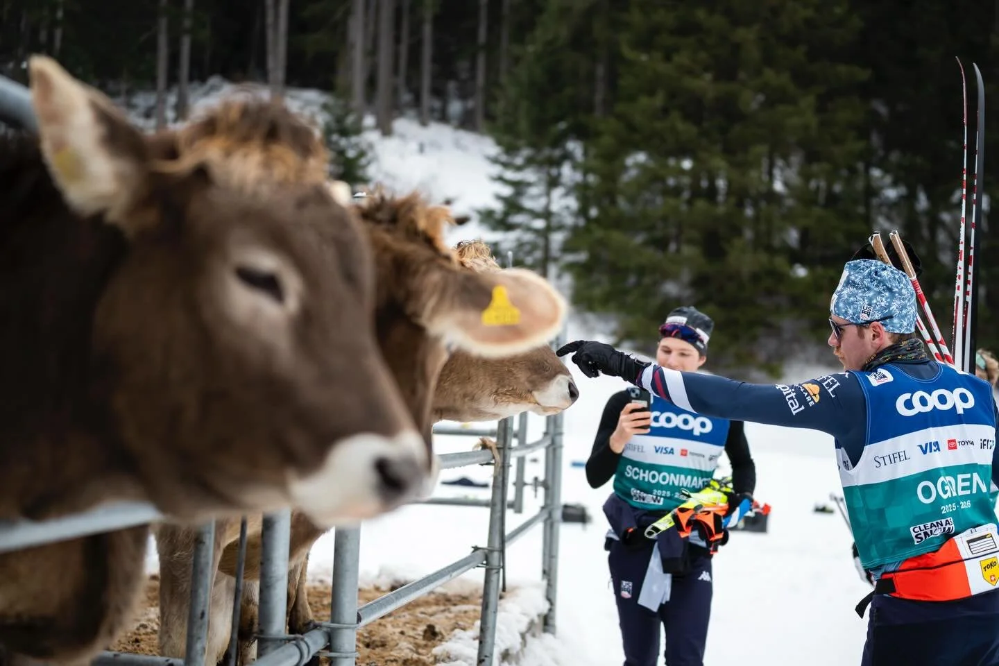 3 chill things incoming - 1. Thrilled to be back in the sprint final this weekend and even better to be along side my brother @jack_attack557 😍 2. Met some pretty chill cows 🐮3. And got to do some quality whittling 🔪 All in all It was a fantastic 