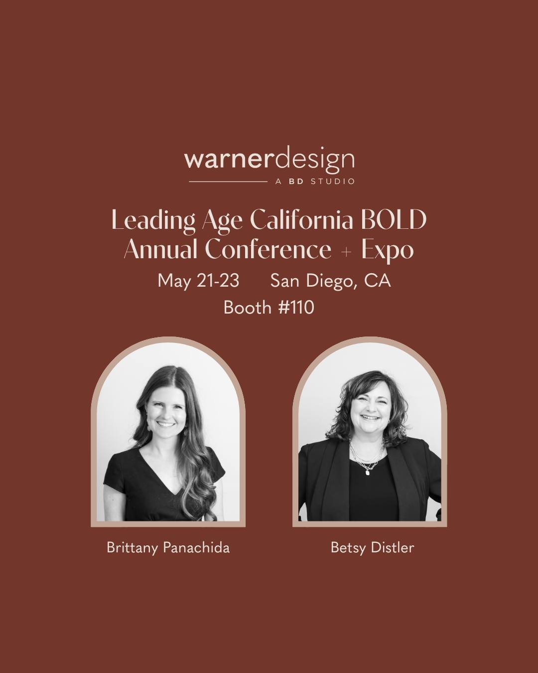 We'll see you next week at the @leadingageca BOLD Annual Conference + Expo in San Diego, CA. 

Stop by and see us at Booth #110! 

#leadingageca #LeadingAge # LeadingAgeCalifornia #BOLD2025 #californiadesign #californiadesigner #interiordesignstudio 