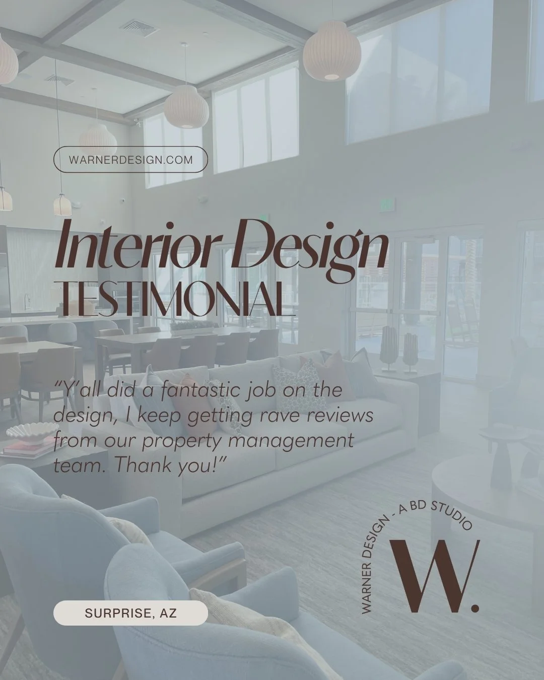 At Greystar Album Surprise in Surprise, AZ, our team brought the vision to life through thoughtful coordination, detailed planning, and a seamless install process. Feedback like this is what it&rsquo;s all about! 🌵

Proud to partner on projects that