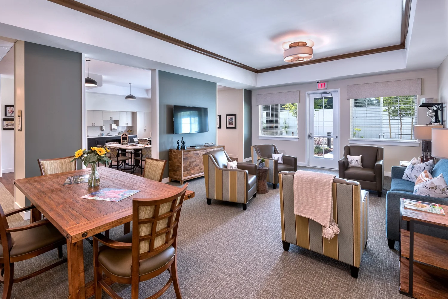 Senior Living Interior Design | Clearwater at Sonoma Hills | Rohnert ...