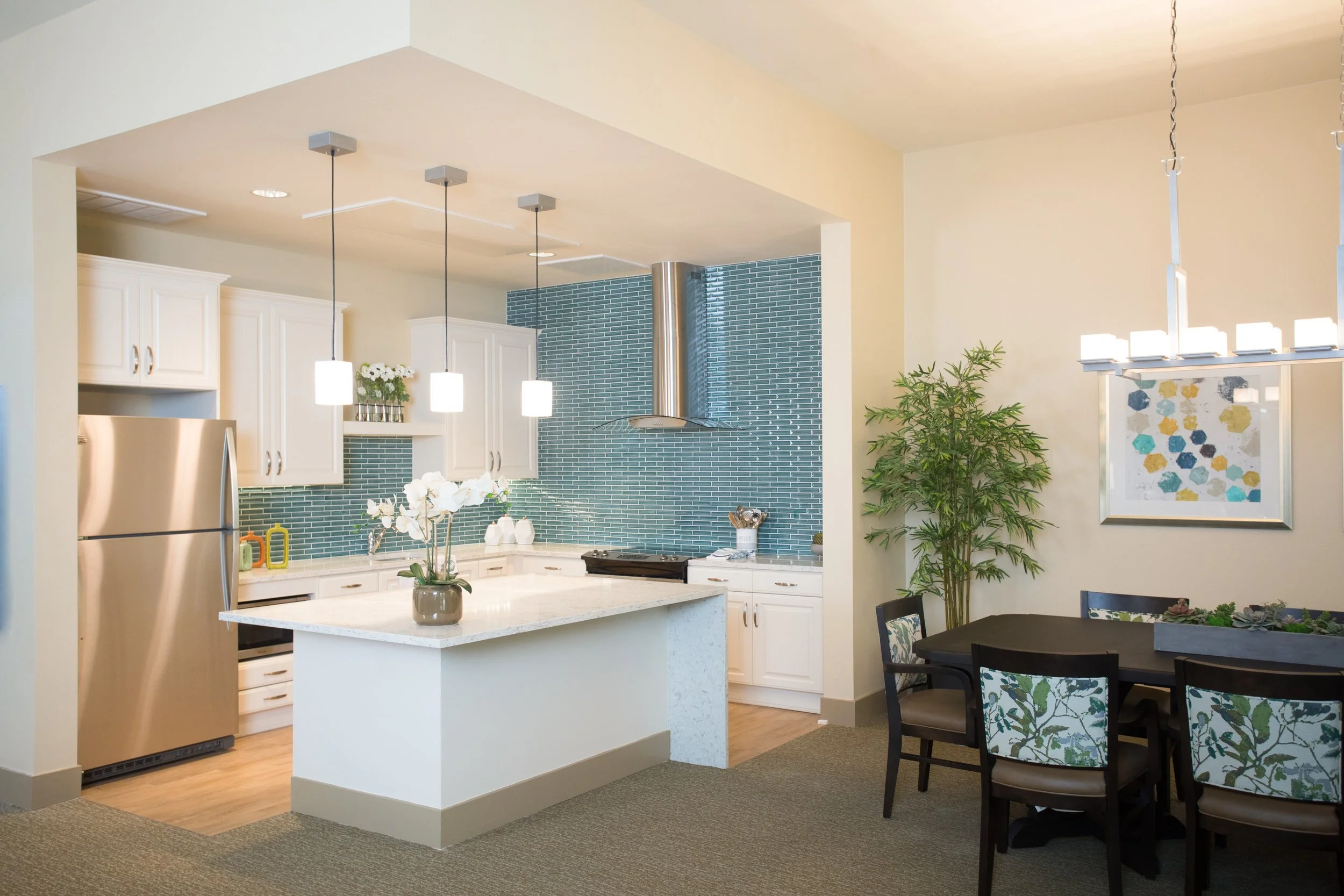 Senior Living Interior Design | Emerald Court | Anaheim, California ...