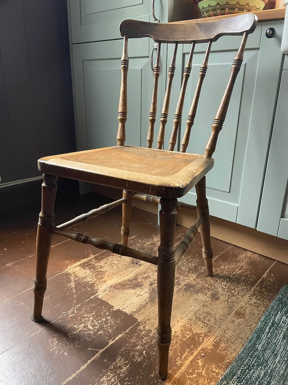 Historic home kitchen chair