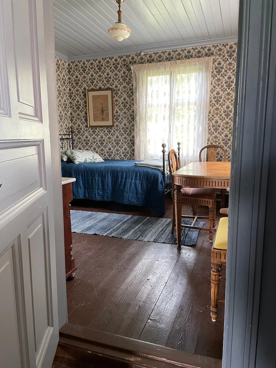 From hallway into guest room first floor