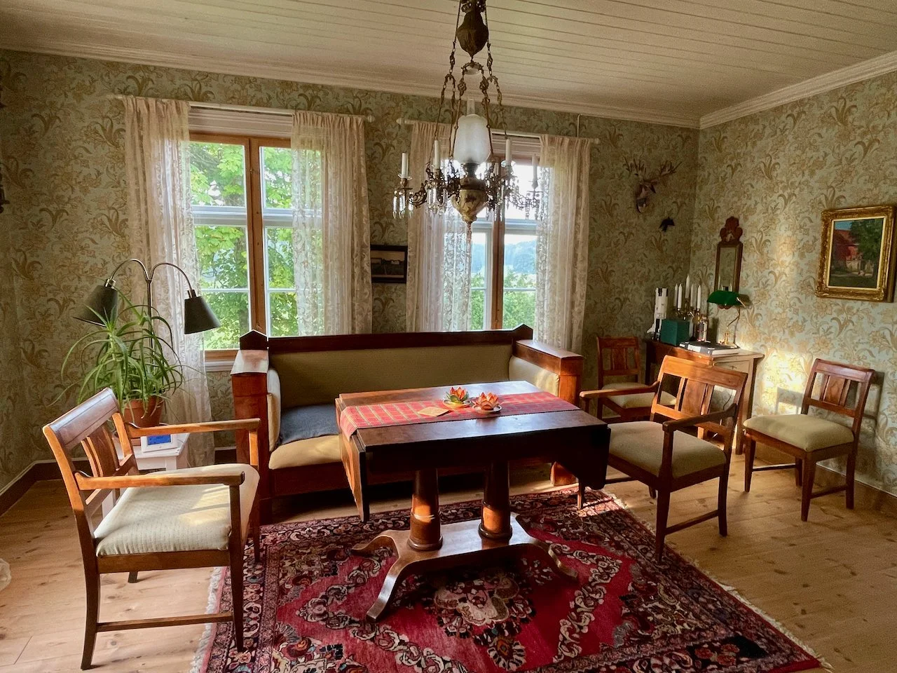 Living room vintage furniture