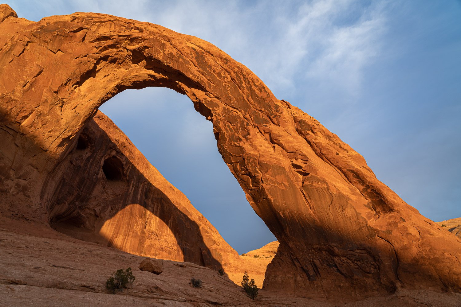 Sunset Shadows at Corona Arch-2.jpg