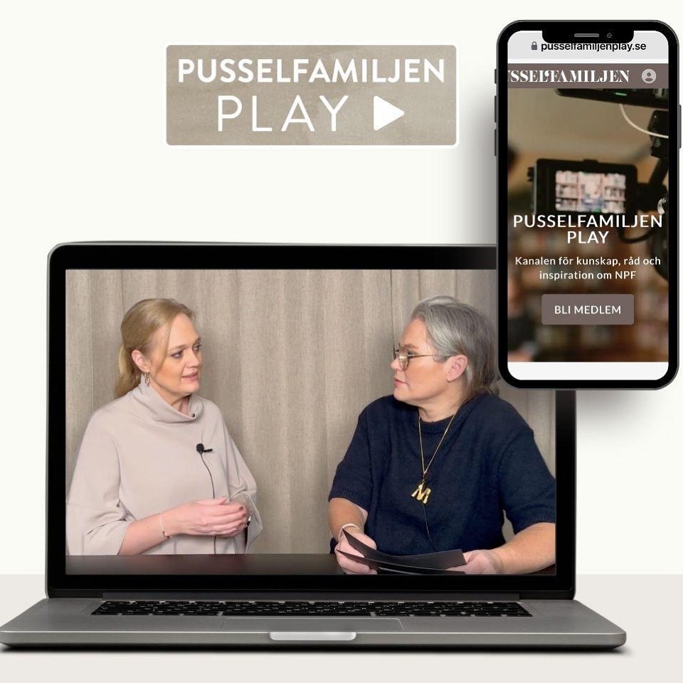 🎥 NYTT AVSNITT UTE NU 💫 
i serien
&rdquo;Fr&aring;ga NPF-coacherna om skolan&rdquo; 

p&aring; v&aring;r Pusselfamiljen Playkanal 🎬

Du hittar avsnittet p&aring;:
pusselfamiljenplay.se
eller via l&auml;nken i v&aring;r profil p&aring; Instagram.

