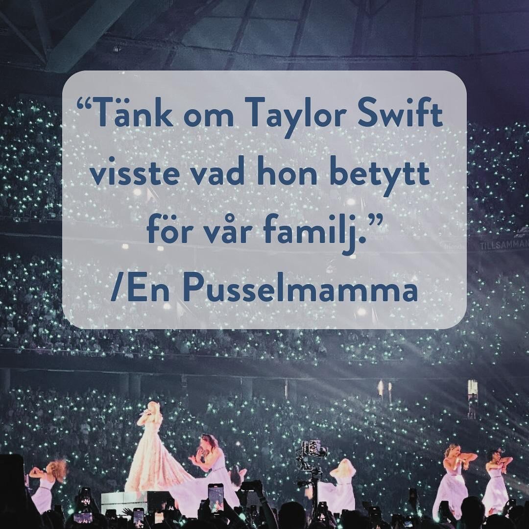 Under sv&aring;ra tider n&auml;r m&aring;endet &auml;r som s&auml;mst kan ett brinnande intresse vara r&auml;ddningen. En mamma ber&auml;ttar f&ouml;r oss om hur dotterns k&auml;rlek till Taylor Swift och hennes musik f&aring;tt henne att h&aring;lla