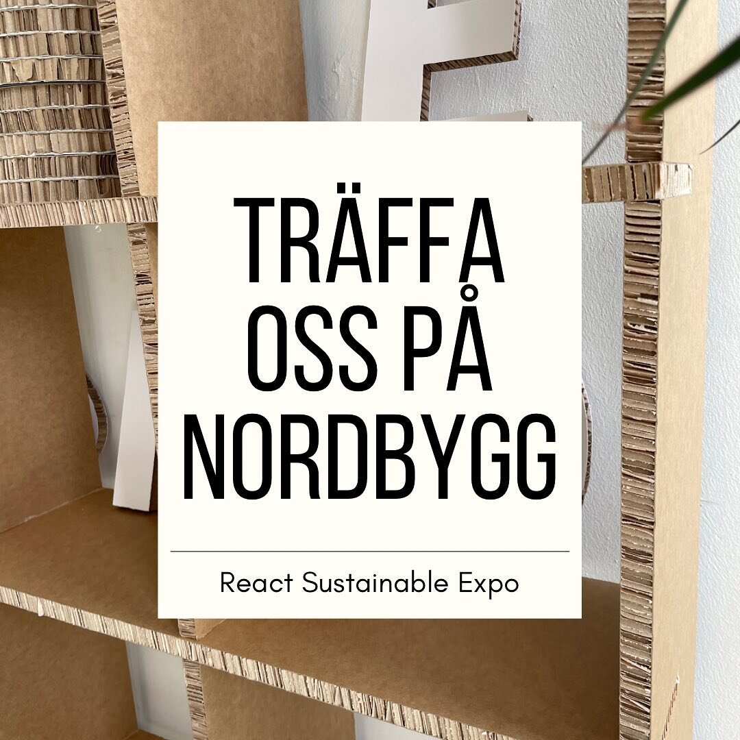 STOCKHOLM! 🌏 Vi kommer ha ett g&auml;ng grymma montrar p&aring; Nordbygg p&aring; Stockholmsm&auml;ssan om knappt 3 veckor. Sitter du i Stockholm och &auml;r nyfiken p&aring; v&aring;rt koncept? 🫶🏼🍀 h&ouml;r av dig s&aring; visar vi g&auml;rna up