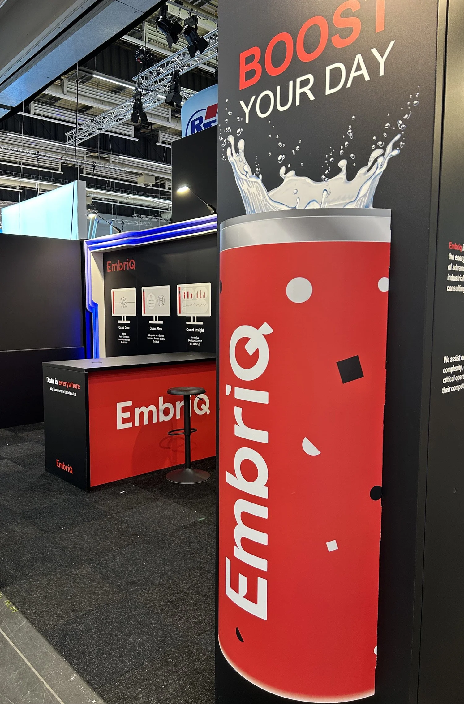 Stand Svenska Mässan Elfack Embriq