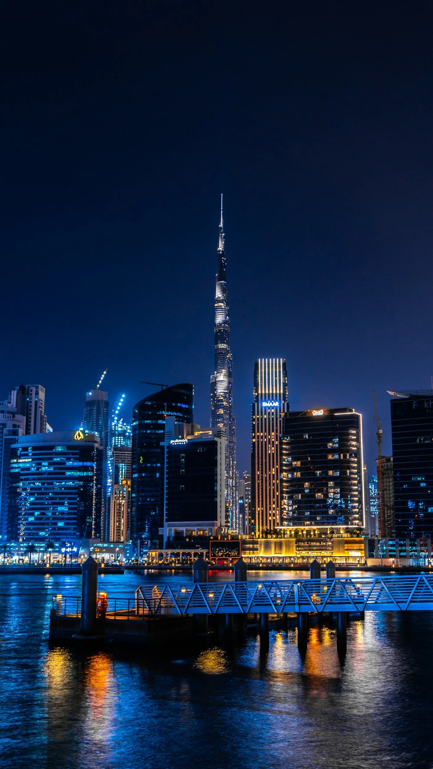 Dubai Building and Harbour View