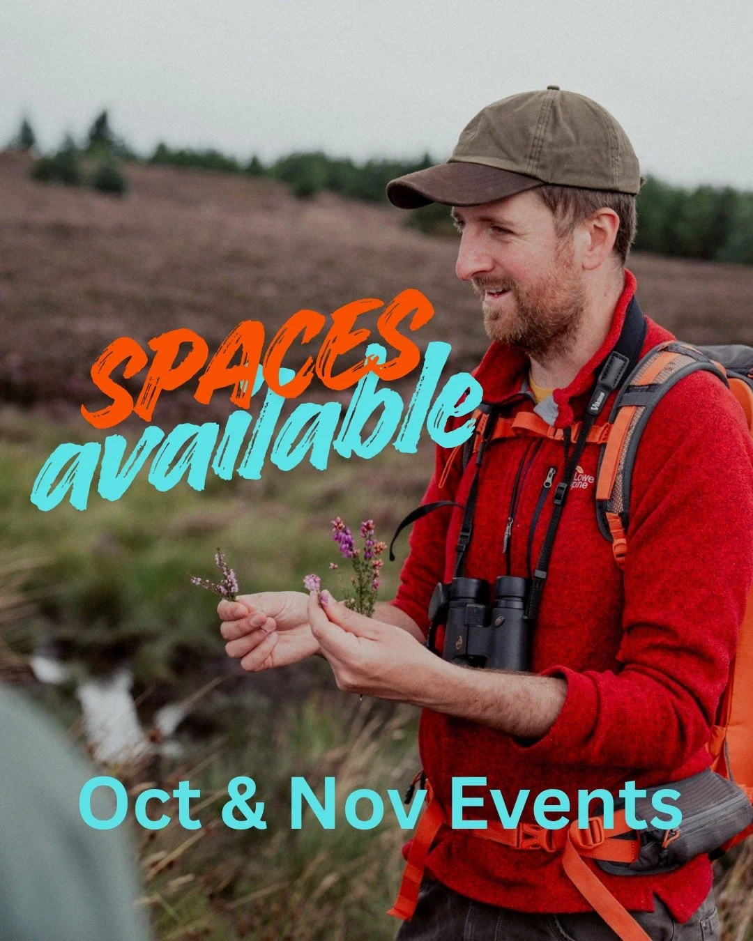We still have a few spaces available on these upcoming events! 

Join professional photographer Chris from @chrissy_whiteoakphotos for sessions on the 29th and 30th of October, looking at the best ways to get photos with your phone and with your came