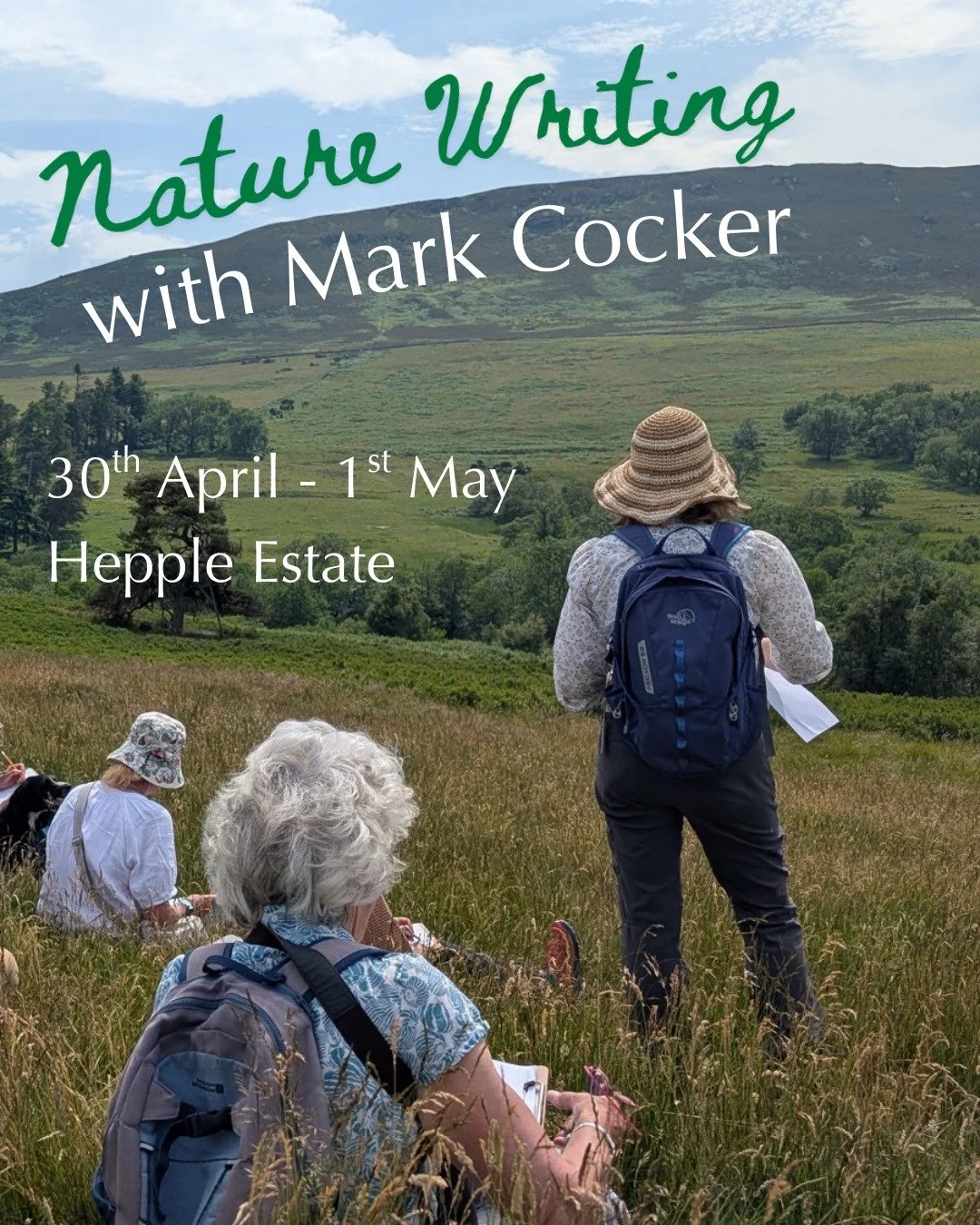 The second our of our two offerings with the brilliant @markcocker_author - a bespoke two-day nature writing course right here at Hepple running April 30th - May 1st. 

Nature writing has never been more popular or more necessary, but how
do you begi