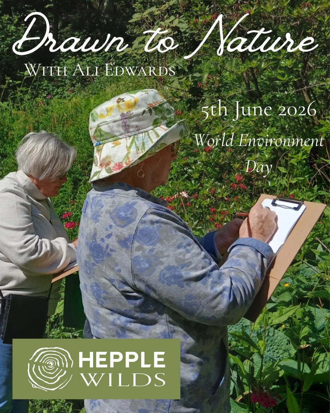 Drawn to Nature with Ali Edwards &mdash; Friday 5th June

Spend World Environment Day exploring Hepple's rewilded landscape through the art of nature sketching. Led by Northumberland illustrator and Green Sketching Ambassador Ali Edwards, this full-d