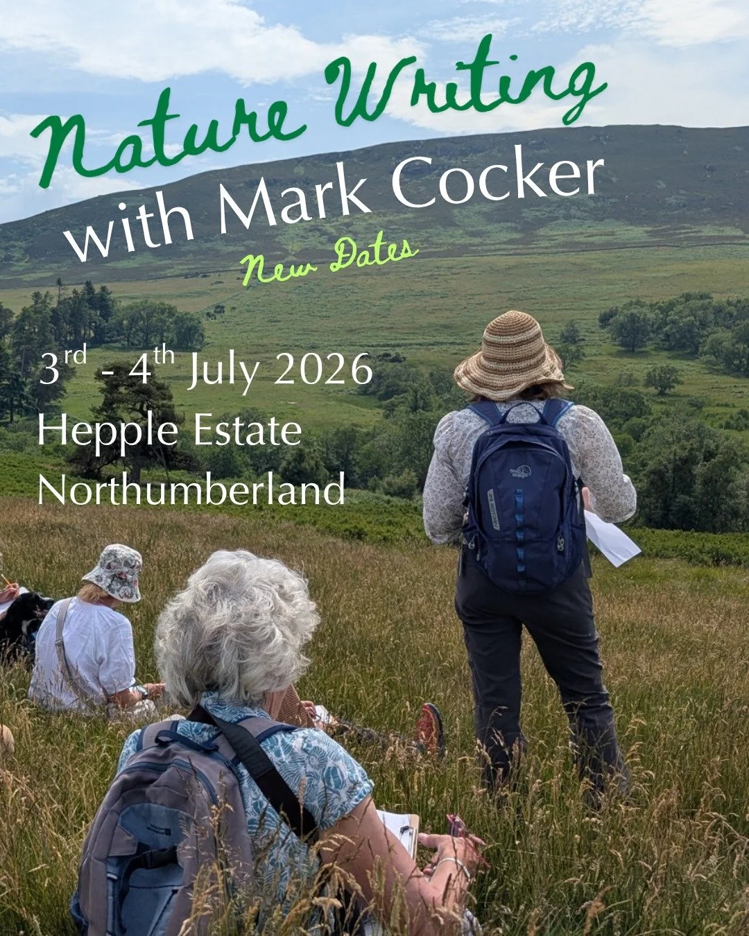 NATURE WRITING @ HEPPLE 🐦📖 (new dates added!)

One of two events coming up this summer with brilliant author Mark Cocker - a bespoke two-day nature writing course right here at Hepple running 3rd - 4th July 2026. This is going to be really special 