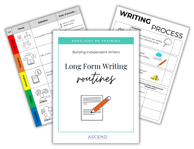 Long Form Writing Routines