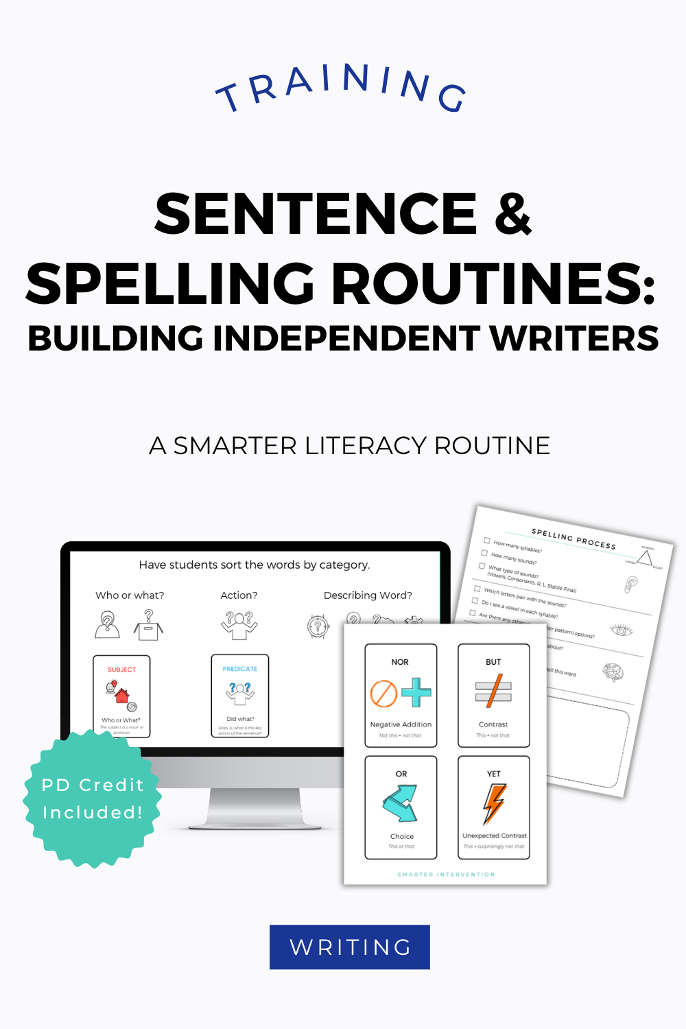 Sentence & Spelling Routines  Training