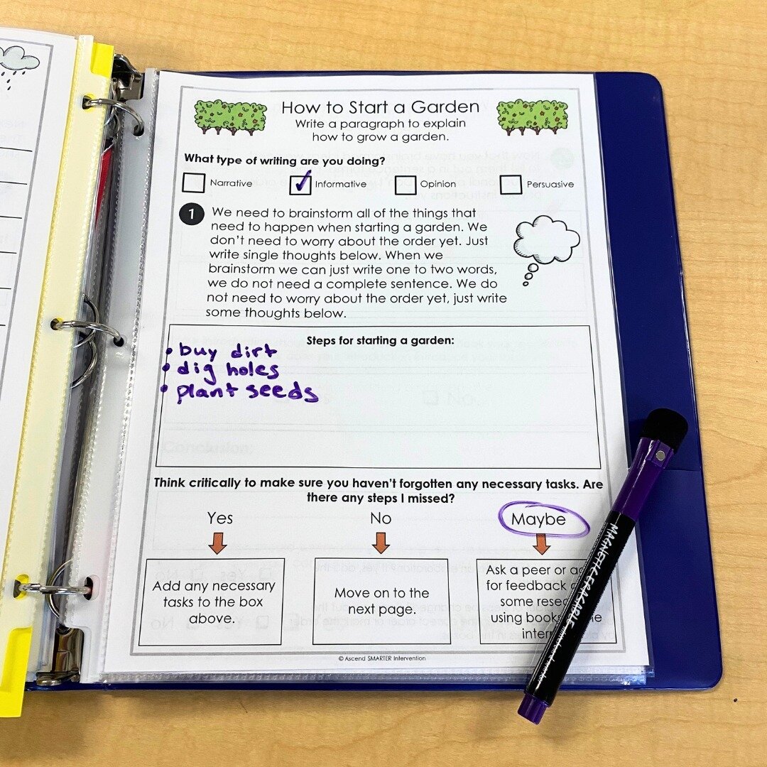 Do you use graphic organizers when working on paragraph-level writing with your students? ⁠
⁠
We really like using them with ours because the graphic organizers help students keep everything organized. They also help students remember all of the nece