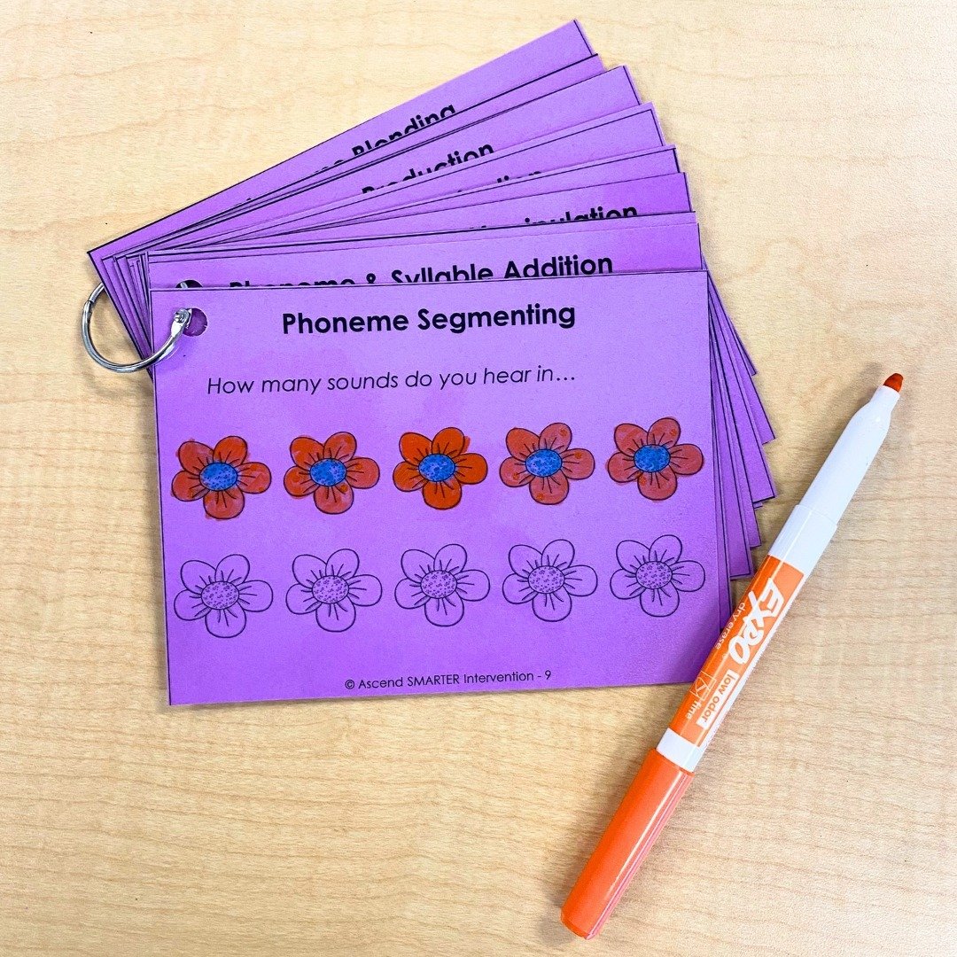 All of these &quot;April Showers&quot; are sure to bring &quot;May Flowers,&quot; right? 🌼 ⁠
⁠
We can't wait to use these new &quot;May Phonological Awareness&quot; cards when they drop in the 5-Core Components of Literacy Activity Library on May 1s