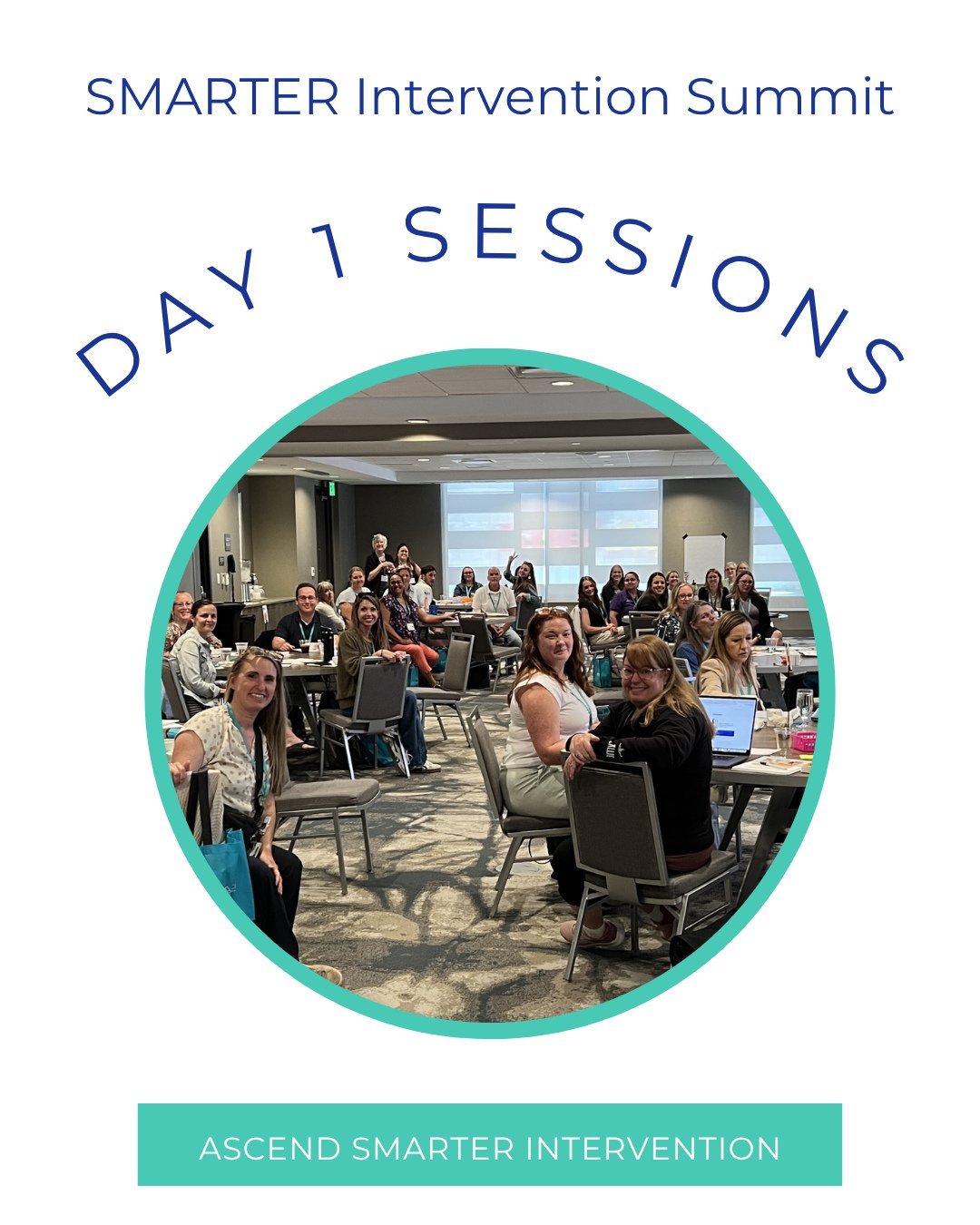 Day 1 of the SMARTER Intervention Summit is officially complete! ✅ ⁠
⁠
We couldn't be more grateful for the amazing educators who have traveled to Denver from around the world to talk about all things literacy-related and how we can work together to 