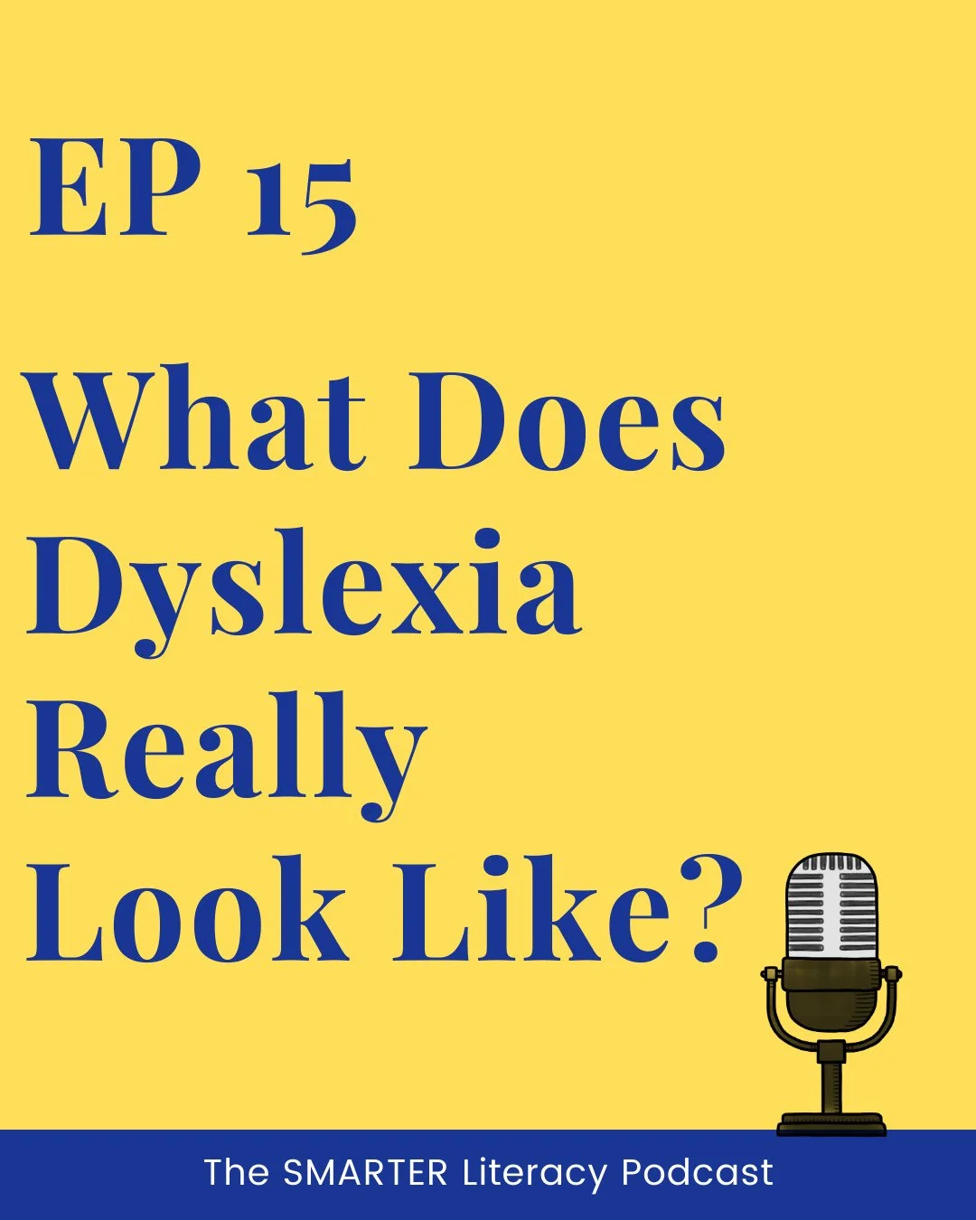 October is Dyslexia Awareness Month, and we&rsquo;re starting with an essential question: What does dyslexia really look like?⁠
⁠
In this week&rsquo;s episode of the SMARTER Literacy Podcast, Lindsey and Corey dig into the realities of dyslexia, incl