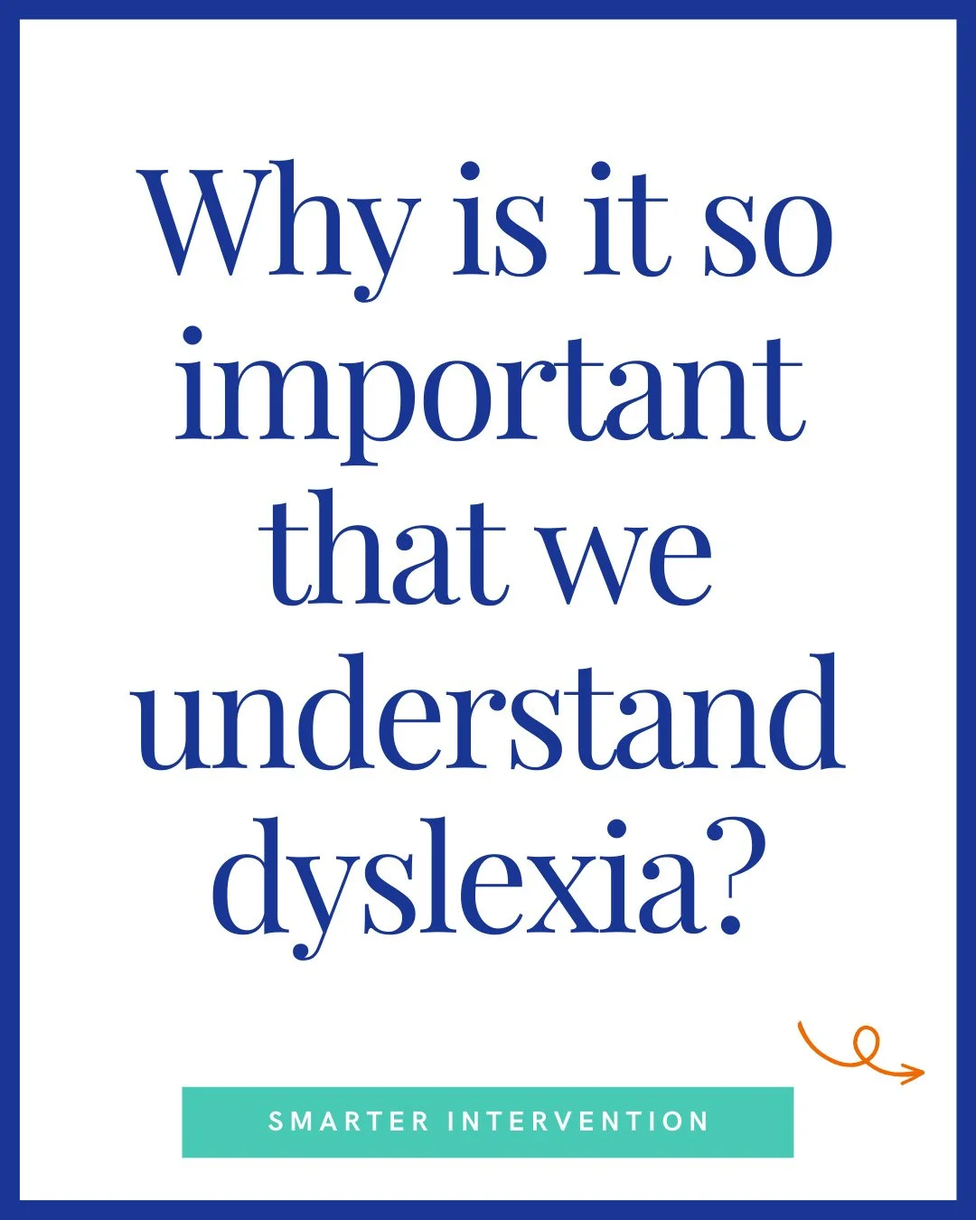 In honor of Dyslexia Awareness Month, we&rsquo;re diving into why understanding dyslexia matters and how we can truly support these students every day, not just this month!⁠
⁠
Be sure to follow along as we share more information and resources all mon