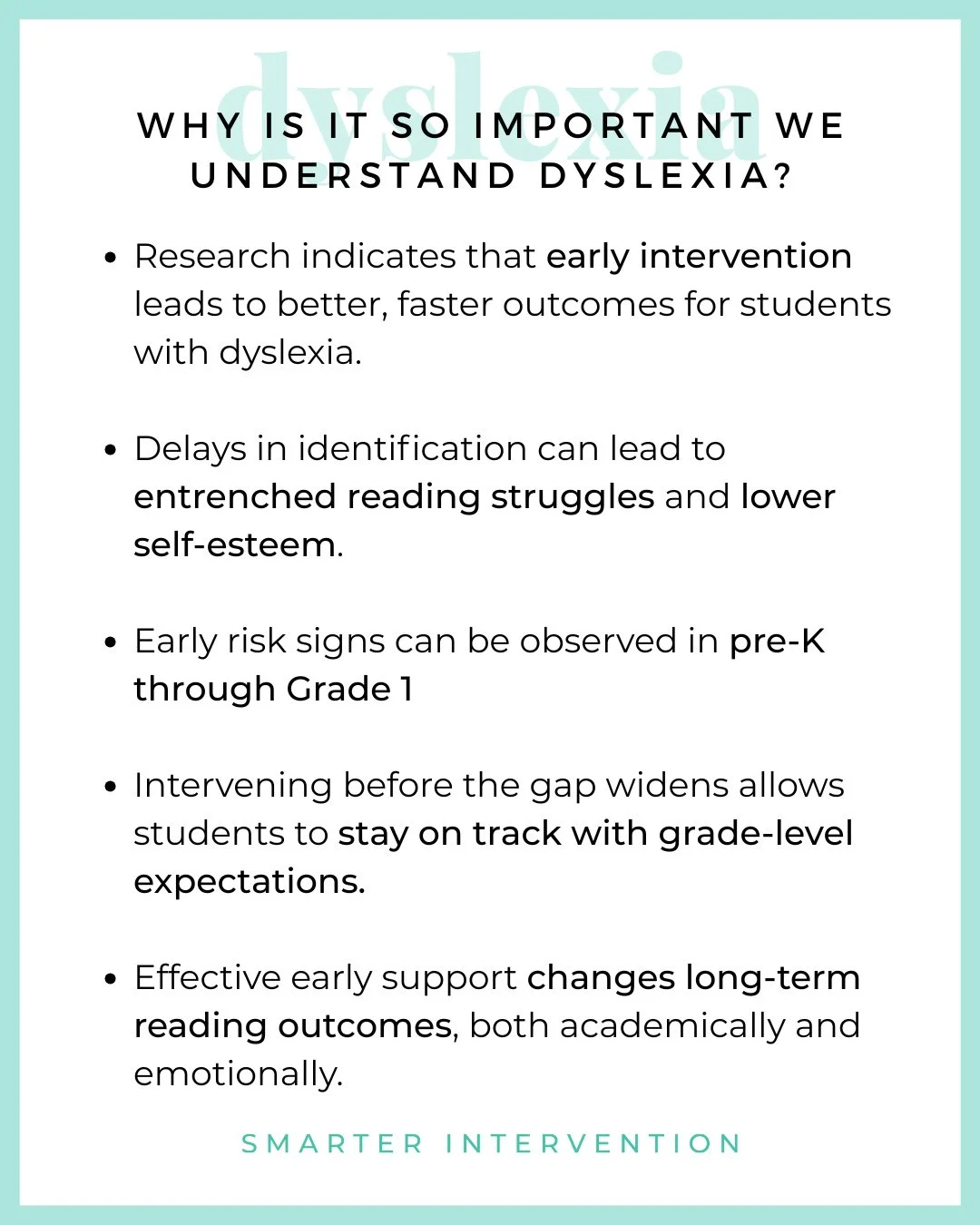 In honor of Dyslexia Awareness Month, we&rsquo;re diving into why understanding dyslexia matters and how we can truly support these students every day, not just this month!⁠
⁠
Be sure to follow along as we share more information and resources all mon
