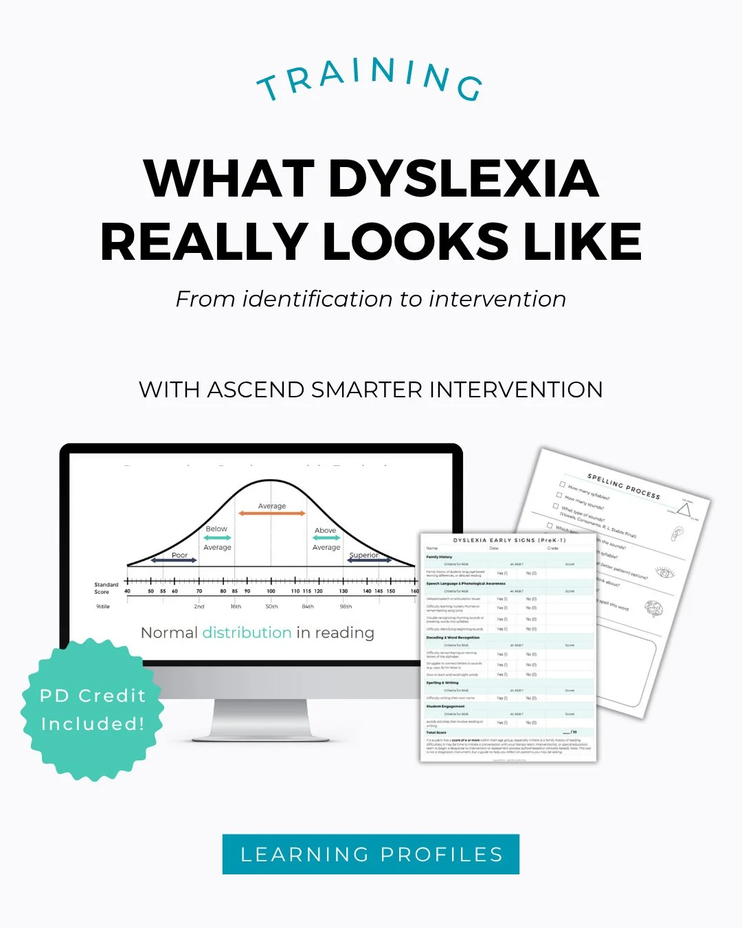 ✨ New PD Training ✨⁠
⁠
What Dyslexia Really Looks Like: From Identification to Intervention⁠
⁠
Dyslexia affects 1 in 5 students, but it&rsquo;s still one of the most misunderstood learning differences. Too often, bright students are overlooked or mis