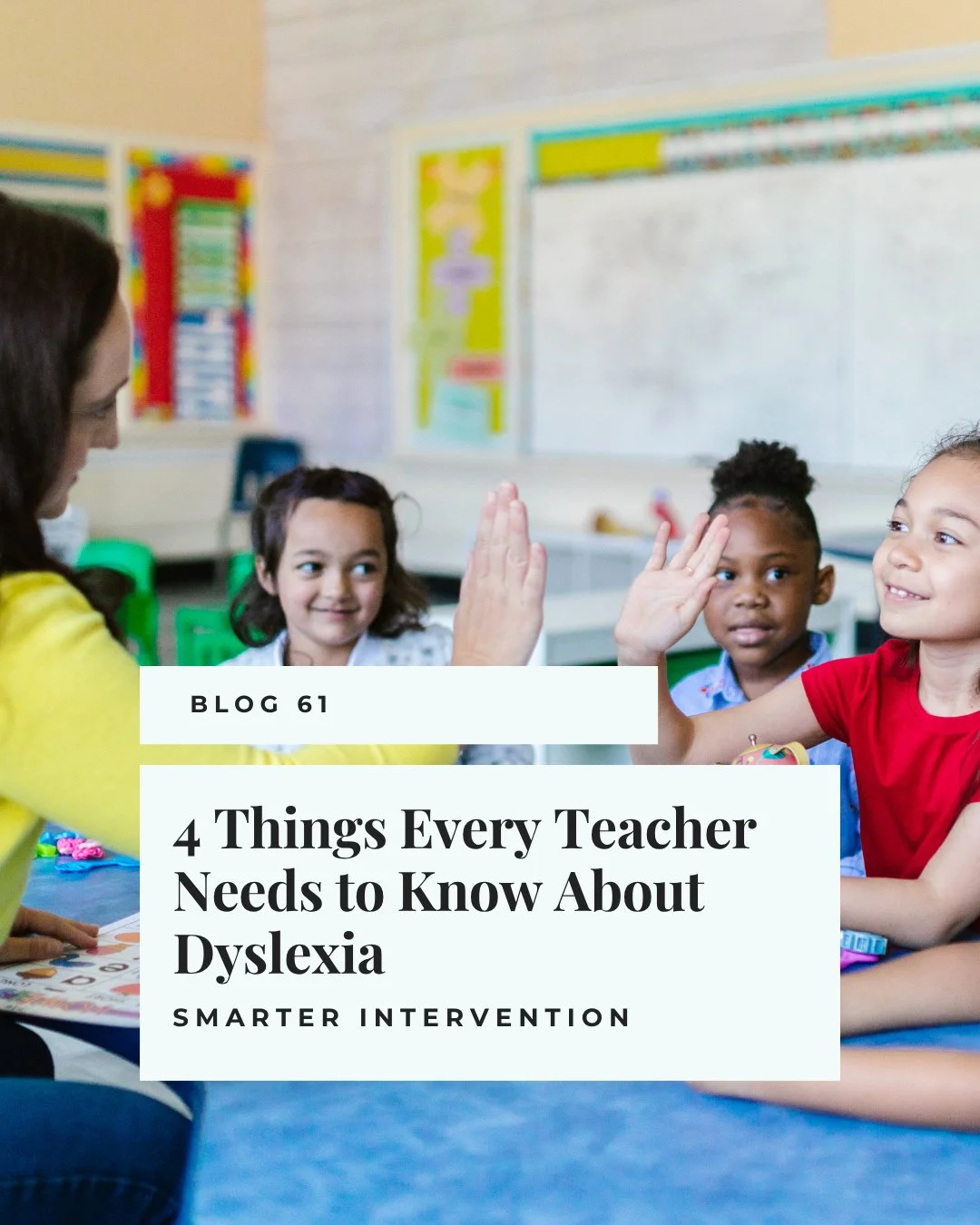 Picture your classroom. In a class of 25 students, about 5 of them may have dyslexia. That means they&rsquo;re not struggling because they aren&rsquo;t smart or aren&rsquo;t trying. They just process written language differently.⁠
⁠
Understanding dys