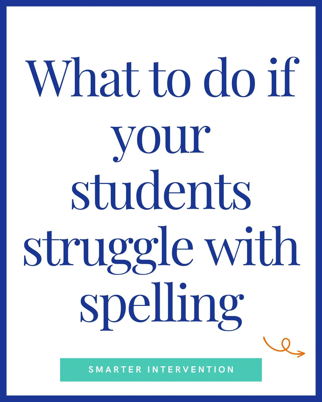 Spelling can be such a tricky skill for students to master. Using a process that breaks it into very specific steps (that also support the necessary neural connections!) has been a game-changer for our students. ⁠
⁠
Swipe through to learn more about 