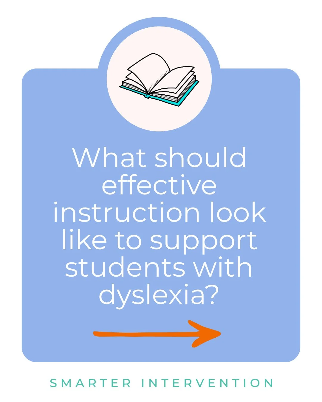 What should effective instruction look like to support students with dyslexia?⁠
⁠
It isn&rsquo;t one-size-fits-all. Still, there are key pillars that benefit all learners. Research shows instruction should be:⁠
✔️ Systematic⁠
✔️ Explicit⁠
✔️ Diagnost