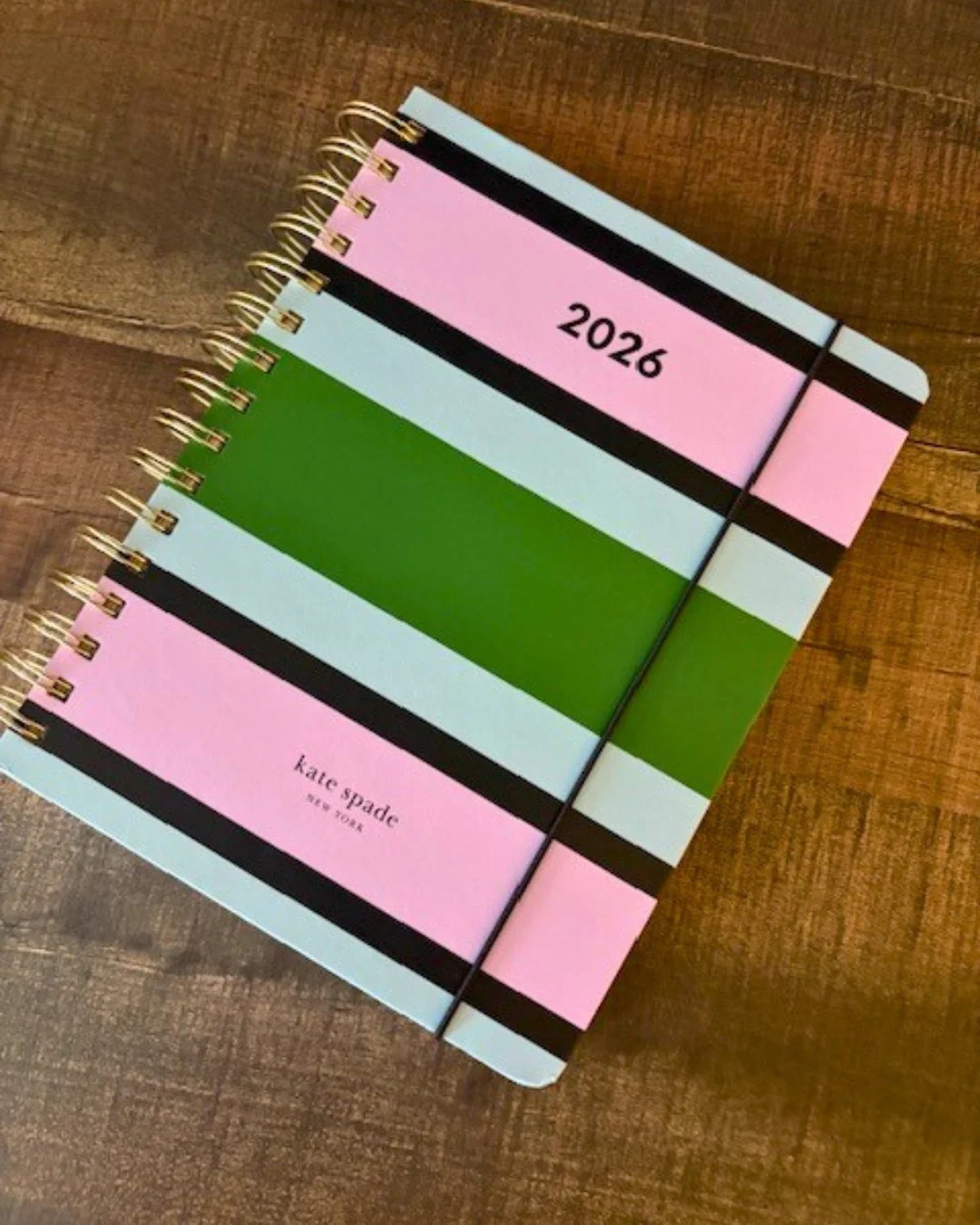 This year, my 2026 planner technically came from my dad &mdash; which still makes me laugh.⁠
⁠
Full camo, hunter, outdoorsy dad somehow ended up with a Kate Spade planner last year&hellip; and genuinely loved it. Stickers and all 😂⁠
⁠
This one, thou