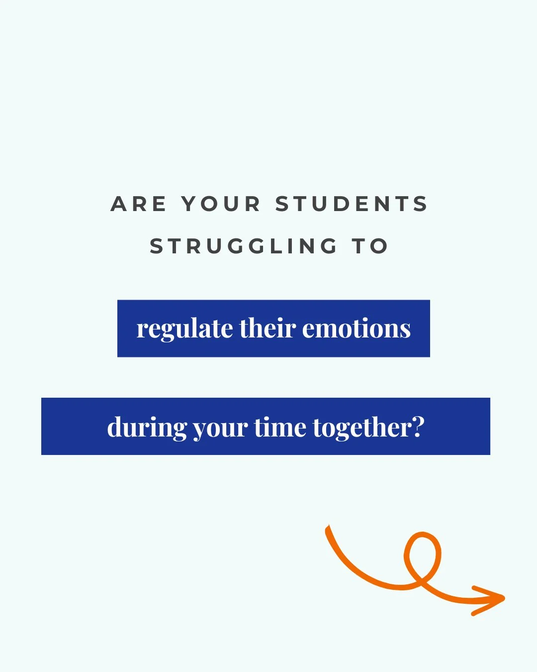 Have you ever had a student (or students) who struggled to regulate their emotions during your time together? ⁠
⁠
One student we worked with often arrived at sessions physically aggressive and completely dysregulated. Over time, we noticed a pattern.