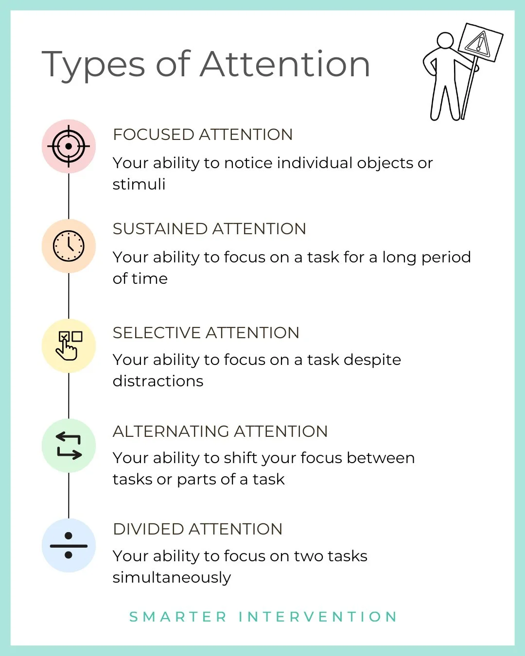 &ldquo;Pay attention&rdquo; is one of the most common directions students hear and also one of the least explicitly taught.⁠
⁠
When I started working with students, I quickly learned that attention WASN'T what I was always told ➡️ quiet bodies, still