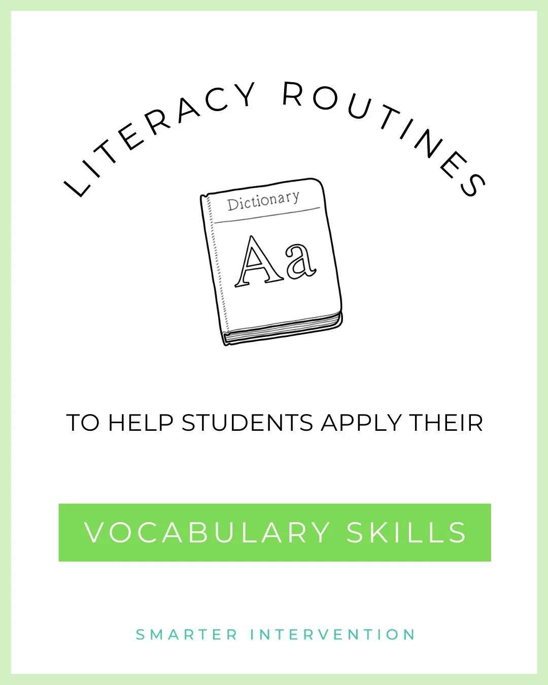 I used to feel really overwhelmed when it came to supporting vocabulary in my literacy intervention lessons. ⁠
⁠
What words were I supposed to pick? Besides looking up definitions (which never seemed to stick for our students), how was I supposed to 