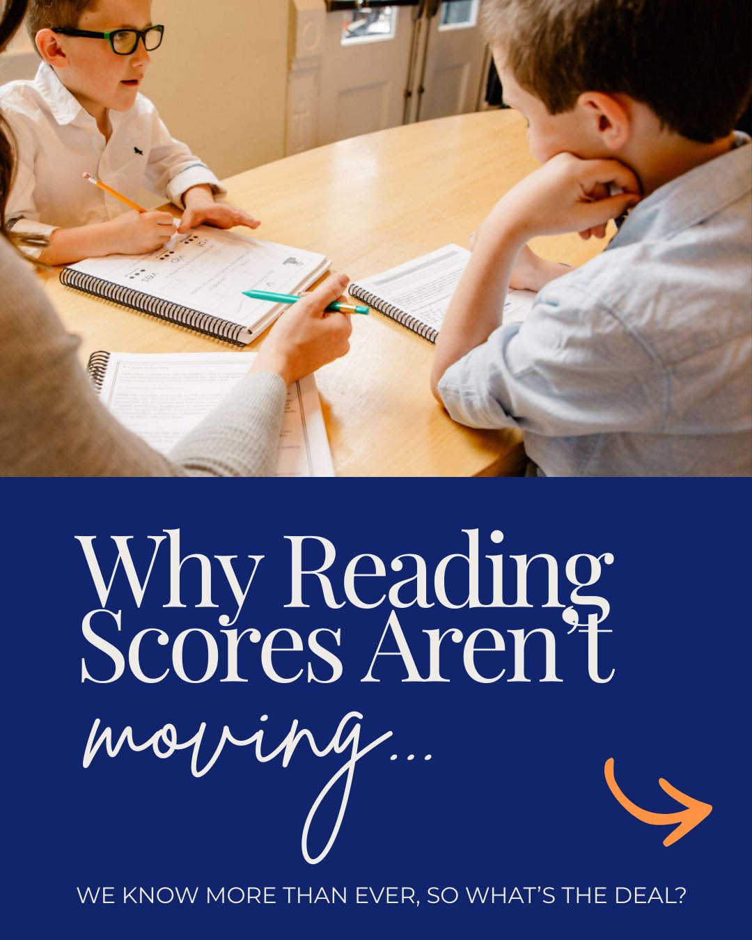 I've spent a lot of time working with educators, schools, districts, and departments of education, and one of the things that keeps coming up is frustration 😖⁠
⁠
We've all spent so much time, effort, and resources to try and improve literacy outcome