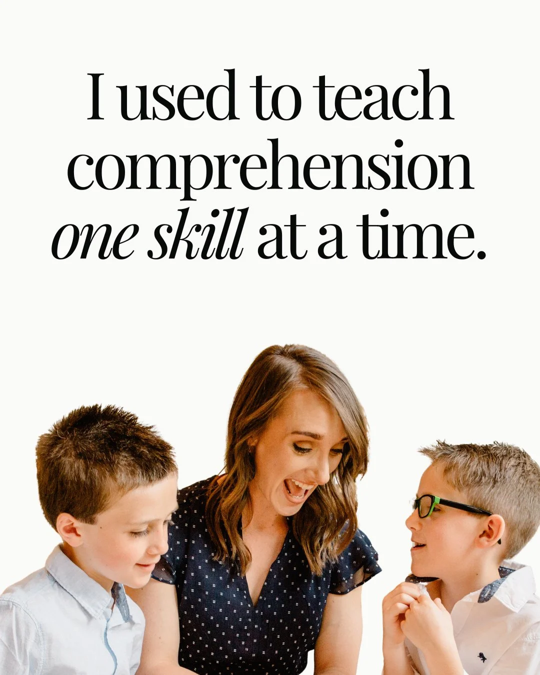 Have you ever had that moment where you KNOW you taught a comprehension skill... but when students need it in context, it's like it never happened?⁠
⁠
We've been there.⁠
⁠
When I first started tackling comprehension in my literacy intervention block,