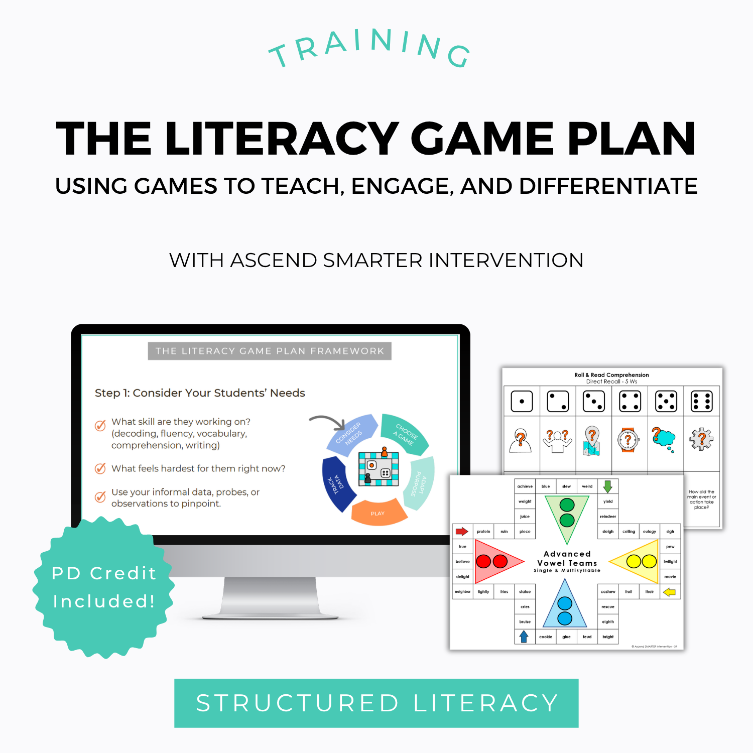 The Literacy Game Plan: Using Games to Teach, Engage, and Differentiate