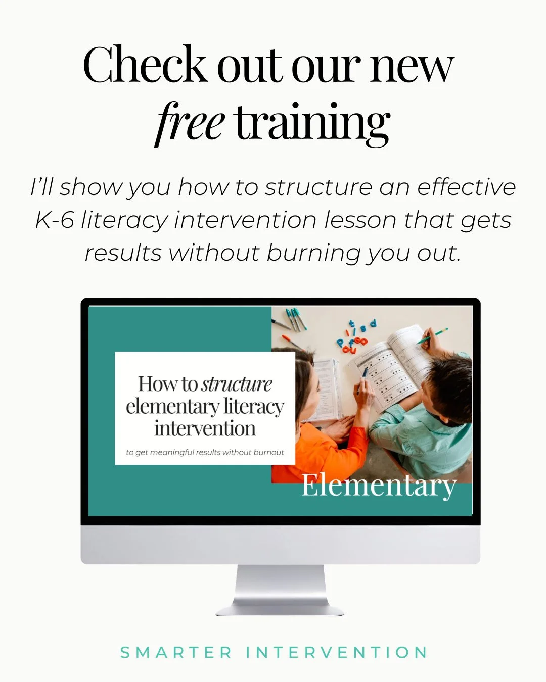Ever feel like you're doing all the right things and the data still isn't moving the way it should?⁠
⁠
If you've taken the courses, read the books, layered in phonics, vocabulary, fluency, and comprehension&hellip; and you still find yourself at the 