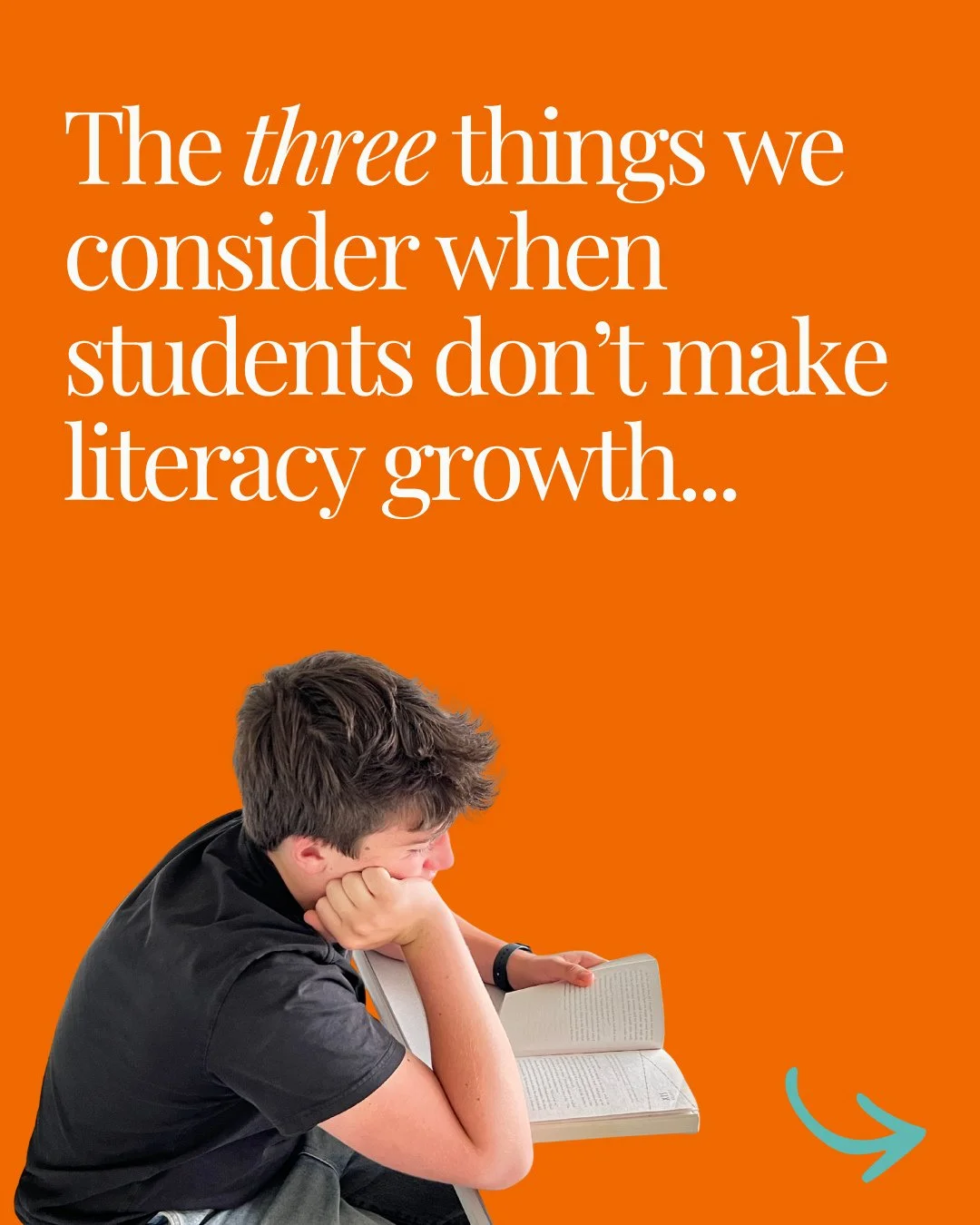 We're deep in progress monitoring season right now, and we love it when we see the growth students have made...truly the best feeling ever! ⁠
⁠
But what about when students don't make growth?⁠
⁠
Look, this happens to all of us, and it can be easy to 