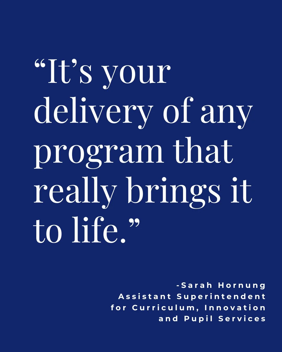 In our latest SMARTER Literacy Podcast, Lindsey sat down with Sarah Hornung, Assistant Superintendent for Curriculum, Innovation, and Pupil Services. And I have to tell you, this episode is pure gold.⁠
⁠
One of the things Sarah shared is something I 