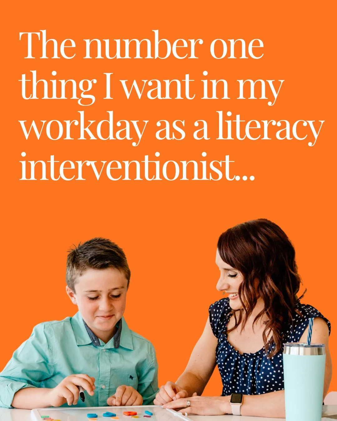 Want to know the number one thing I want in my workday as a literacy interventionist?⁠
⁠
I mean, other than a strong cup of coffee and maybe a croissant?⁠
⁠
Confidence in my instruction. Full stop.⁠
⁠
Now hear me out: having confidence in my instruct