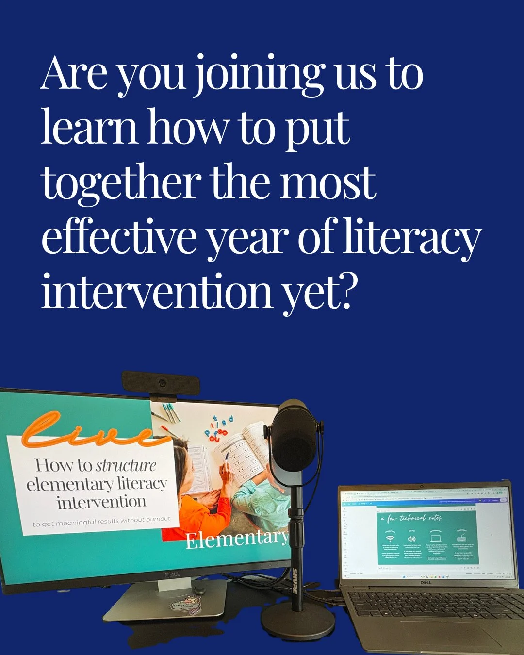 My favorite Peloton instructor says,⁠
⁠
"Yes? or Yes?"⁠
⁠
Comment LIVE, and we'll send you the link to join us where we're talking about:⁠
⁠
&rarr; What may be getting in the way of consistent student growth so you can start to maximize lit