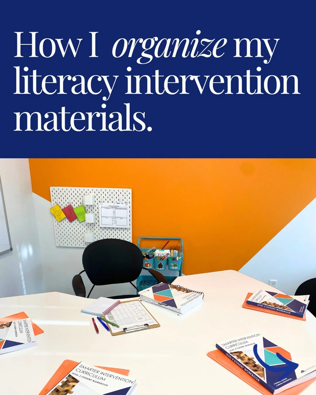 One of the things I've realized has made the biggest impact on how I show up throughout the year is my own organization. ⁠
⁠
When I know where things are and can easily access everything, I just feel calmer and more collected. And I can tell the diff