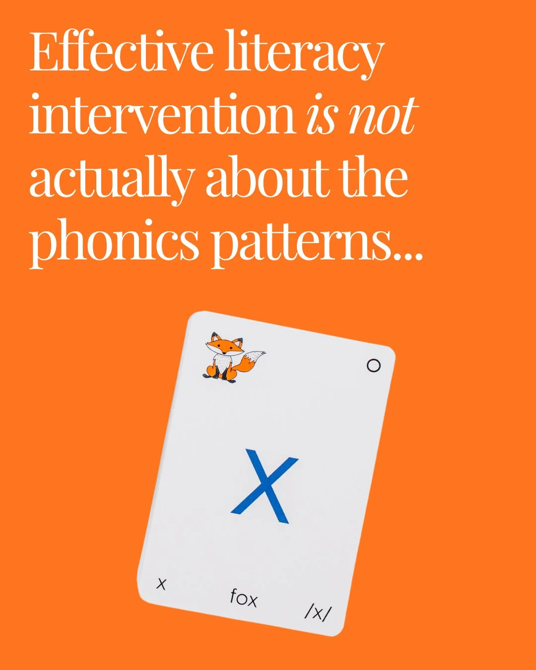 Effective literacy intervention is not actually about the phonics patterns we are teaching. It's actually about creating an efficient and effective neural connection between the sound, visual, and meaning processing centers of the brain.⁠
⁠
To help c