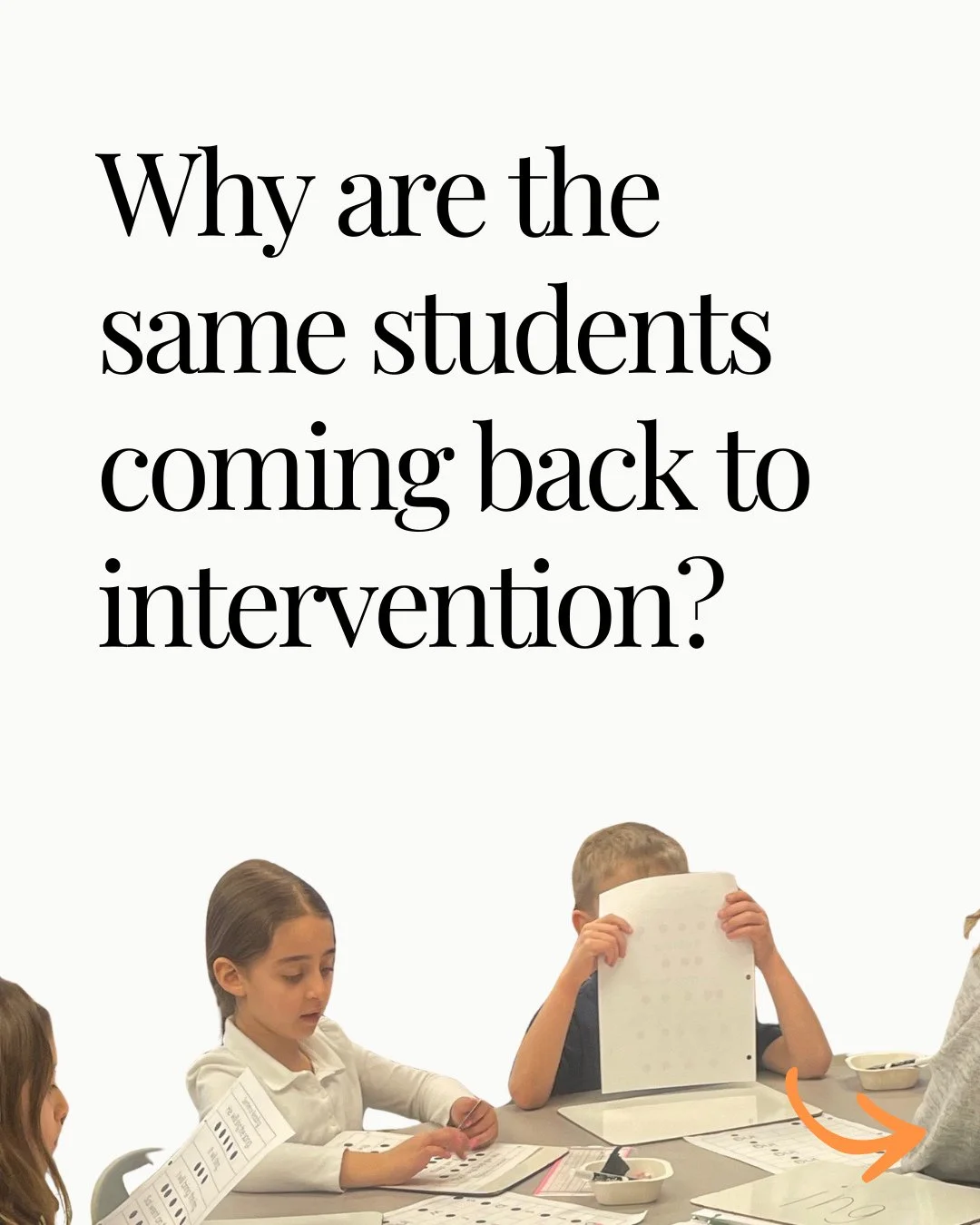 Have you ever had a student who makes great progress in literacy intervention, exits the program, and then ends up right back in intervention the following school year?⁠
⁠
I was having a conversation about this today, and it got me thinking about som