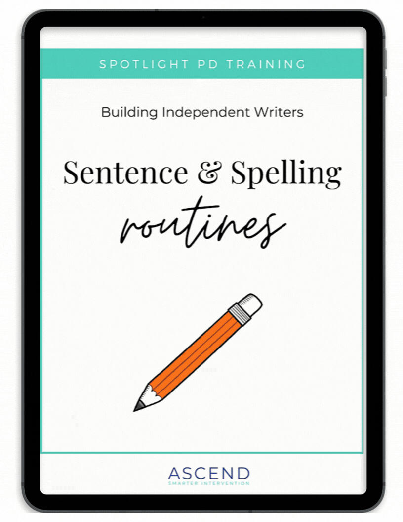 Sentence Writing framework